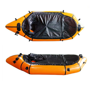 All Fun Bright Color Portable Single Packraft med Spraydeck Cover